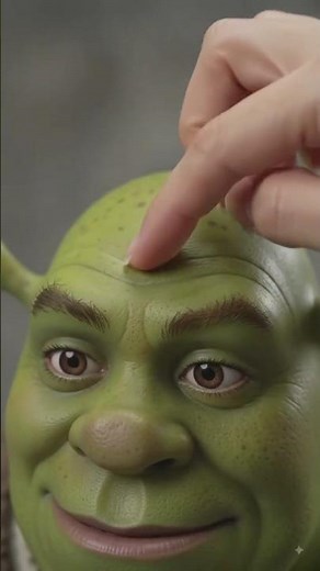 Ultra Realistic Shrek Figure Unboxing! 🧌💚 #Satisfying #Shrek5 #ActionFigures #Shorts