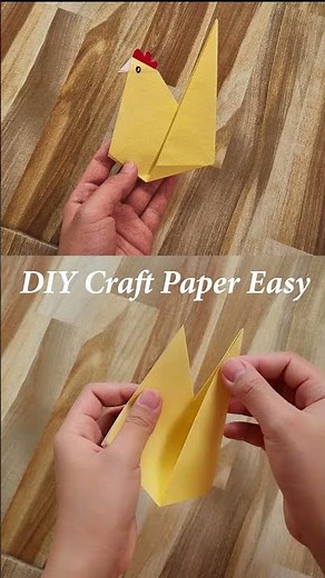Origami Chicken Easy Step by Step