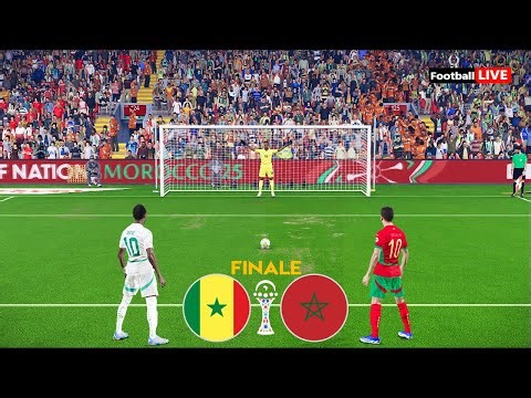 SÉNÉGAL vs MAROC - Tirs au but - Finale Coupe d'Afrique des Nations 2025 | eFootball PES