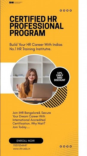 🌟 Become a Certified Human Resource Professional (CHRP®) with IIHR