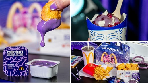 McDonald's to roll out new purple items