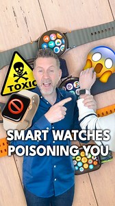 1.3M views · 10K reactions | Smart watch bands are more TOXIC than...