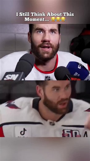 Tom Wilson is an absolute character…😂 After a massive bench brawl during the 2025 NHL playoffs, Wilson turned around and hit the Habs with the crying face. The internet instantly made it a meme.😂 Follow @nhlhumor for more hockey content daily! | NHL Humor
