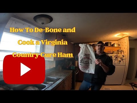 How to De-Bone Virginia Country Cure Ham
