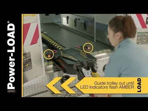 Stryker Power LOAD Cot Fastener System Demo RSQ Australia