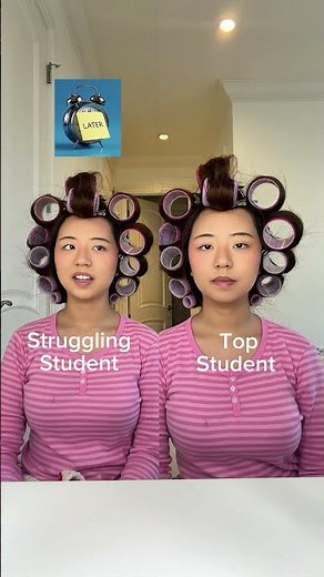 struggling student vs top student 🍎🤗 #student #ad topstudent #studytok #academic #studysmart