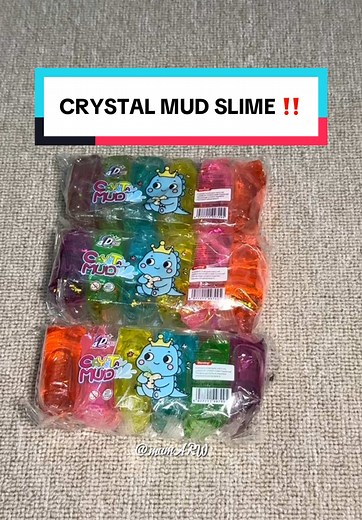 SLIME PACKAGING CLAY CRISTAL MUD ‼️ #clay #slime #clayslime #slimelucu #slimegliter #cuantanpabatas #packagingclay #slimeteksturlembut #CapCut