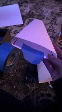 How to make a paper dragon puppet tutorial