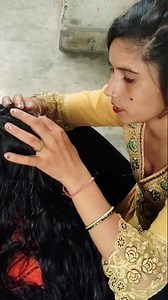 Lice Combing Session | Relaxing Long Hair Care #nitpicking #shorts