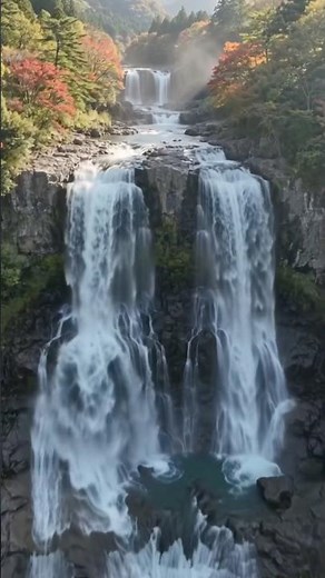 🍁 袋田の滝｜日本三名瀑の壮大な絶景 🌊🇯🇵