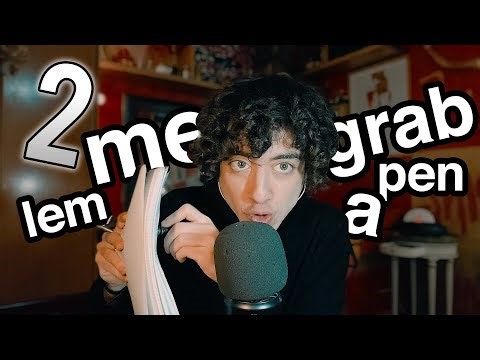 ASMR LEMME GRAB A PEN 2