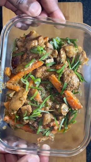 Ibhuda Ephekayo’s orange pork stir fry #food #cooking #recipe #ibhudaephekayo