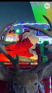 3.8K views · 73 reactions | Ho-ho-ho! Santa greets Chicago riders as the decked-out holiday train races through the city.  | Detroit Free Press | Facebook