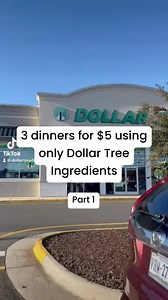 6.1K views · 1.1K reactions | 3 Dinners for $5 ($1.67 per meal) Part...