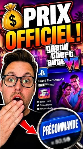 💰 Le prix de GTA 6 est enfin officiel !
