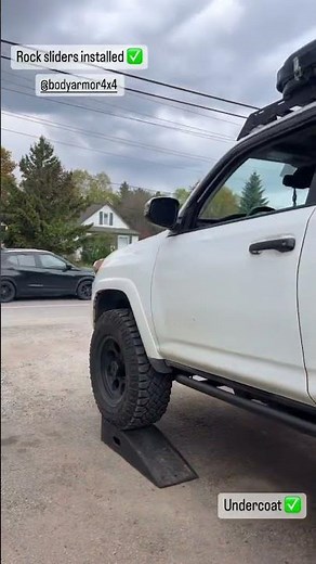 Body Armour 4x4 Rock Sliders | 5th gen 4runner with KDSS