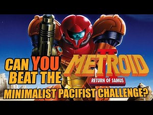 VG Myths - Can You Beat The Metroid II Minimalist Pacifist Challenge?