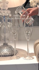 BIGGEST, SALE, EVER! 30% off a FREE gift.✨💎 '100-carat' Diamond Champagne Flute Set exclusively designed & handcrafted by Anais artists. Perfect for any special occasion! Make it yours today and add a touch of luxury to your home! | Anaïs Candle