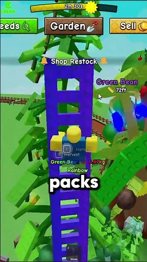 🌱How to get Seed Packs in Grow A Garden 2!!! #roblox #lolga #lolga_game #growagarden2 #shorts #gag2