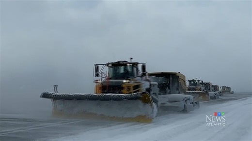 Bad conditions back up flights in Halifax