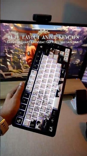 Full Layout Anime Keycaps Custom Keycap