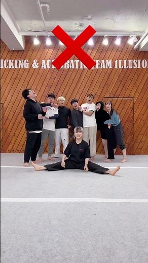 쩍벌 세계 챔피언‼️🥇 Leg splits challenge