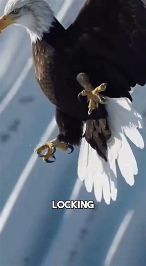 Epic Eagle Dive: Nature's Fierce Predator 🦅
