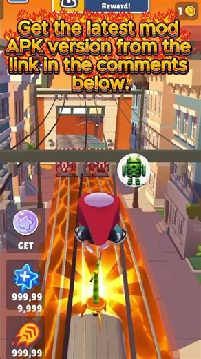 Download Subway Surfers (MOD, Unlimited Coins/Keys) 3.55.2 on android