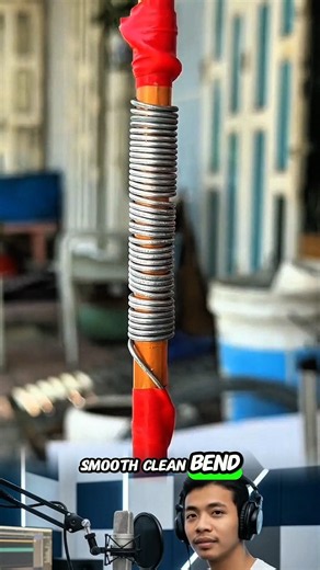 Simple Hack Bend Brass Tubing Perfect and Without Cracks! 😱#shorts
