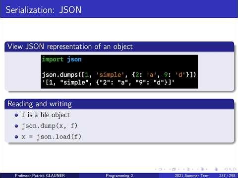 Programming 2: 9th lecture (file handling)