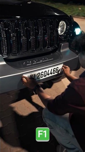 F1 legal number plates #f1numberplates