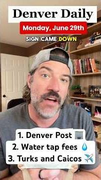 Denver Post Era Ends, Water Fees Rise & A New Caribbean Flight | Denver Daily 6/29
