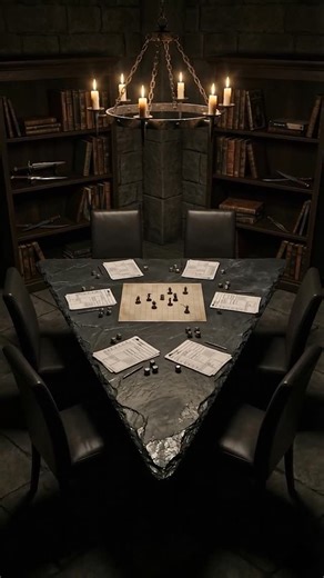 LevelUp Spaces on Instagram: "Step into the shadows. 🗡️ Check out this Rogue-inspired D&D room concept, specifically designed for plotting your next big heist. From the stone walls to the candlelight, every detail sets the mood for a perfect game night. Which class should we design a room for next? Let us know in the comments! 👇 #dnd #ttrpg #rogue #fantasydecor #dndroom #tabletopgames #interiordesign #dungeonmaster #rpggroup #fantasy #dungeonsanddragons"
