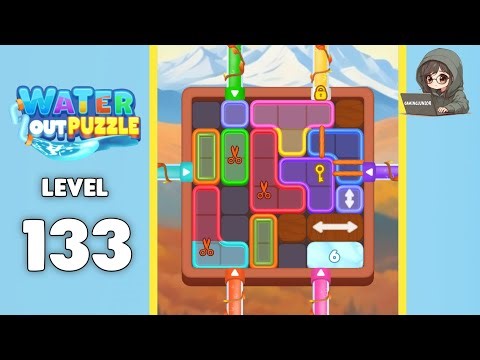 Water Out Puzzle level 133 solution