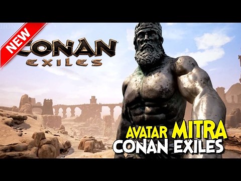 🎮Conan Exiles ► Summoning The Avatar of Mitra: A gigantic bronze colossus