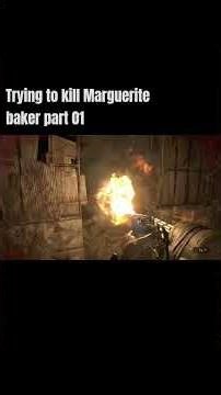Trying to kill Marguerite baker part 01🧟 #residentevil #residentevil7 #bioharard7 #gameplay
