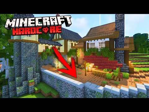 I Built an INFINITE FOOD FACTORY in Minecraft Hardcore