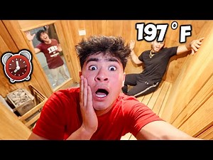 LAST TO LEAVE SAUNA WINS $10,000