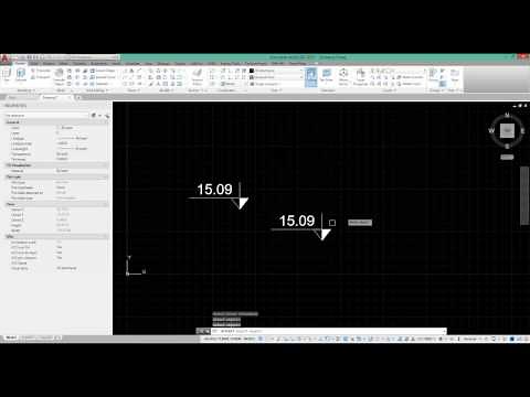 How to use DYNAMIC ELEVATION IN AUTOCAD ( BLOCK ATTRIBUTE)