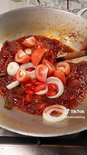 Resepi Nasi Tomato & Ayam Masak Merah untuk Raya