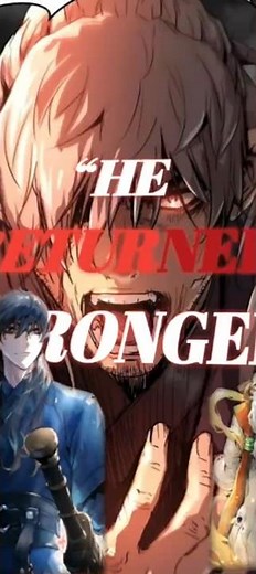 “He Returned Stronger Than EVER! 🔥 | Absolute Regression” #manhwa