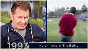 Sir Nick Faldo reflects on memorable Ryder Cup moments from his golfing career