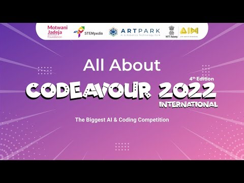 All about Codeavour 2022 International I The Biggest AI and Coding Competition for Students