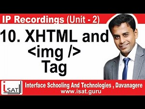 10. XHTML Introduction and Image Tag