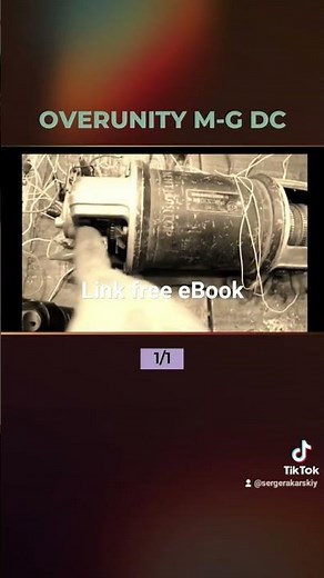 Over unity of DC motor and generator