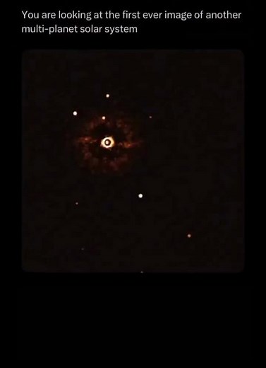 First Look: A Multi-Planet Solar System Beyond Our Own! 🔭🤯 #cosmicexploration #cosmicevolution