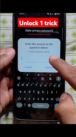 Forgot AppLock privacy password, how to unlock it | app lock password reset | AppLock reset