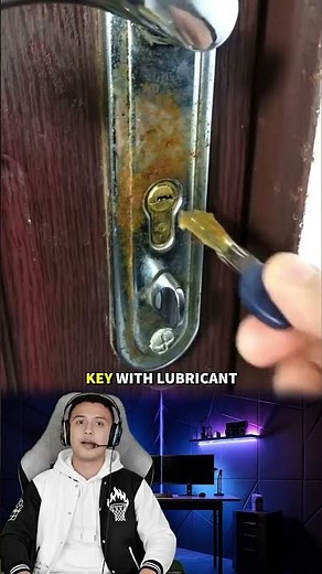 How to Fix a Stuck Door Lock Using Lubricant