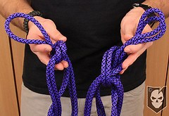 Shorten Your Rope for Tangle Resistant Storage