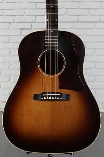 Gibson Acoustic 1955 J-45 Acoustic Guitar - Vintage Sunburst, Light Aged